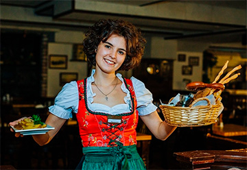 Работа официанткой в Польше