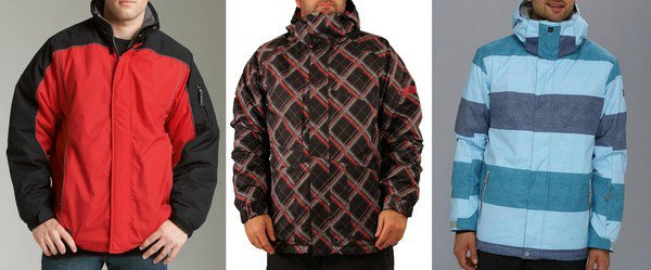 Каталог спортивных мужских курток