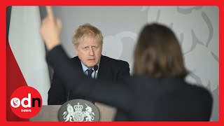 Boris' Emotional Exchange with Ukrainian Journalist