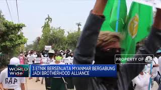 3 Etnik Bersenjata Myanmar Bergabung Lawan Junta Militer