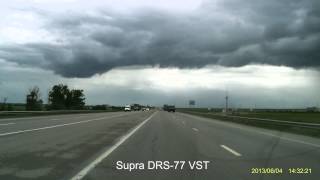 Тест на Крис-П - радар-детектор Supra DRS-77 VST