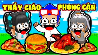 PHONG CẬN LÀM THẦY GIÁO DẠY NẤU ĂN CHO HỘI CHỊ EM MÈO SIMMY KAIMUI VÀ SAMMY TRONG MINI WORLD