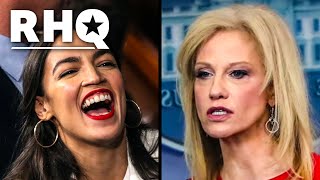 AOC DESTROYS Kellyanne Conway