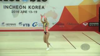 DZHANAZIAN Dukhik RUS   2016 Aerobic Worlds, Incheon KOR   Qualifications Individual Women