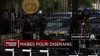 Mabes Polri Diserang, Terjadi Baku Tembak