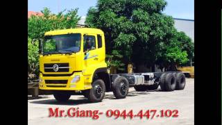 XE TẢI DONGFENG VIỆT TRUNG 19,5 TẤN 4 CHÂN MÁY CUMMINS 300