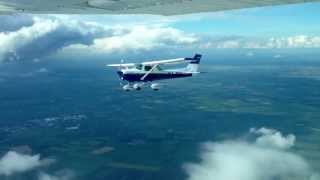 Kötelék repülés LHUD felé (VFR-IFR)