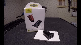2018 12 24 UnBoxing VOGEK Fast Car Charger, USAMS 4 8A Metal, Dual USB Ports