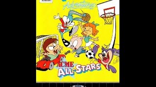 Турнир по tiny toon acme all-stars команды Блендер против  команды Kunio и memori