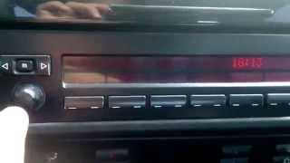 BMW E39 Скрытые настройки магнитолы,RDS