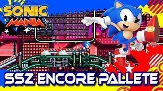 Sonic Mania mods Stardust Speedway Zone Act 2: Encore Pallet