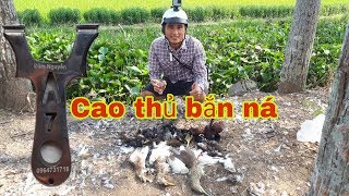 Cao thủ bắn ná 1 người bắn 10 người ăn - Hunter slingshot