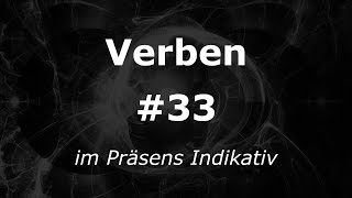 Deutsch Lernen | Verben 33 | reden ⇔ to talk | Verben im Präsens | #Verben | Learn German HD♫