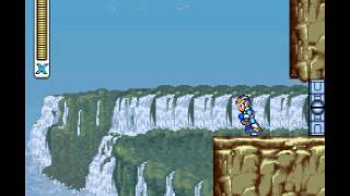 Mega Man X 1 (1993) Getting the Hadoken [SNES]