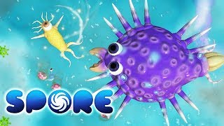 СЪЕШЬ МЕНЯ ЕСЛИ СМОЖЕШЬ! Весёлая мультяшная игра про ЭВОЛЮЦИЮ СУЩЕСТВ Spore от Mobik'а