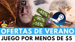 MEJORES OFERTAS DE VERANO DE STEAM 2019 | JUEGOS DE MENOS DE $5USD ($100MXN)