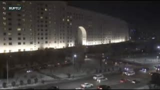 LIVE from Kazakh capital Nur Sultan as fuel price demonstrations continue
