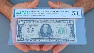 $500 Bill Grading Results and Unboxing Silver