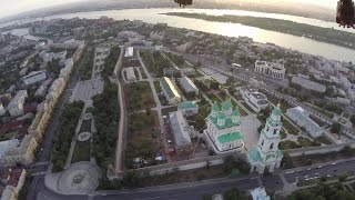 Астрахань с высоты птичьего полёта