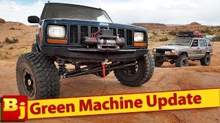 Custom Jeep Cherokee XJ - Project Green Machine Update and Walkaround