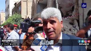 5 وفيات وعشر إصابات ضحايا انهيار مبنى سكني في مدينة الزرقاء - (4-7-2018)