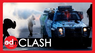 Chilean Protestors Clash with Police in VIOLENT Demonstrations