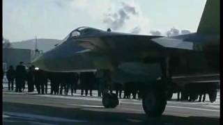 Aircraft Pak Fa Sukhoi T-50.