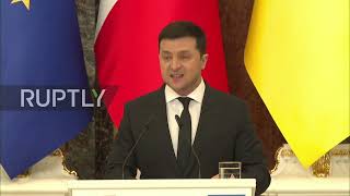 Ukraine: Zelensky says Kiev shows patience with Donbass conflict settlement