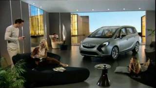 Opel Zafira Tourer Concept Footage Part 1 of 3