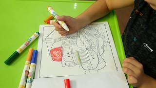 Книга раскраска с волшебными фломастерами Color Wonder, Crayola