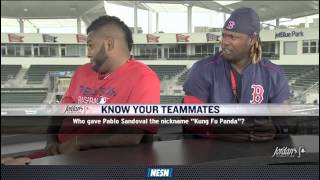 Pablo Sandoval Faces Off Against Hanley Ramirez In 'Know Your Teammates'