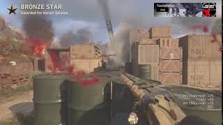 CoD WWII- Smooth Double Kill Collateral with M30 Rifle Bullet (Highlight of the Game)