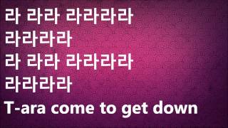 T-ARA - Tic Tic Toc  - KLyrics