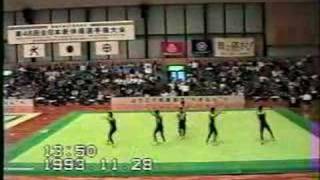 碧南JAPAN国士舘大学男子新体操　1993年全日本新体操選手権
