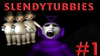 Играем в Slendytubbies 2 с Dropka! часть 1