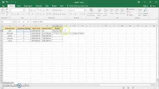 Excel 2016 - Nested If Statements