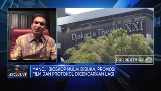 Strategi Manoj Punjabi Sambut Pembukaan Kembali Bioskop
