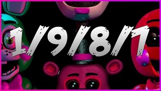 Toy Animatronics 1/9/8/7!-Night 7 Custom Challenge Five Nights At Freddy's 2
