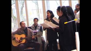 Zangkoor Nafiri Leerdam - 'Kami naikan sjukur'- MKC Houten  18 01 2003
