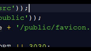 FIXED Error Cannot find module serve favicon | Express Node Heroku