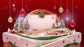 ОБЪЕМНАЯ ПОЗДРАВИТЕЛЬНАЯ ОТКРЫТКА С ПОДАРКАМИ 2020 снежок анимация футаж HD скачать WINTER NEW YEAR