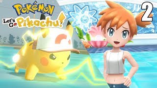 LLEGAMOS DONDE MISTY ¡SIN PIKA PIEDAD! - Pokémon Let's Go #2 En Español - Nintendo Switch