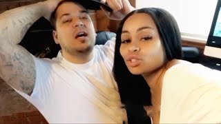 Rob Kardashian & Blac Chyna Together MINUTES Before Rob Found Out That Chyna Cheated