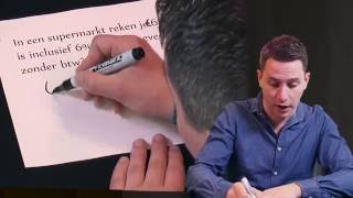 Meneer Megens: Rekenuitleg over rekenen met BTW