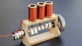 Making Triple Cylinder engine
