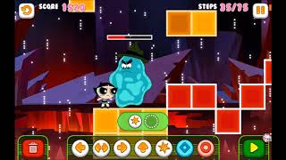 Walkthrough "Glitch Fixers: The Powerpuff Girls", 3 stars, level 30