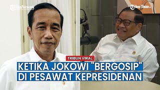 Bocor! Kebiasaan Presiden Jokowi di Pesawat Kepresidenan Jika Sedang Tugas Negara