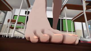 MMD IN SOCK GIANTESS CRUSH(M87124)