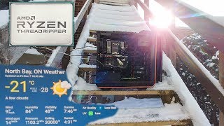 16 cores @ -21c OUTSIDE = 4.4 GHZ?!?