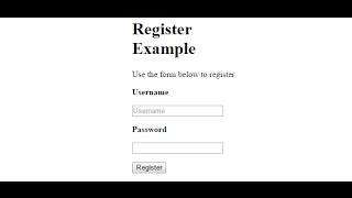 Simple Registration Example: PHP, jQuery, aJax and MySQLi!